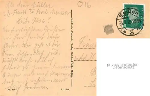 AK / Ansichtskarte Meissen_Elbe_Sachsen 1000jaehrige Stadt Elbufer Blick zur Albrechtsburg mit Dom Meissen_Elbe_Sachsen