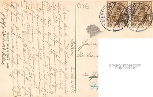 AK / Ansichtskarte Meissen_Elbe_Sachsen Koenigliche Albrechtsburg und Dom Elbebruecke Meissen_Elbe_Sachsen