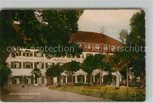 AK / Ansichtskarte ueberlingen_Bodensee Bad Hotel ueberlingen Bodensee