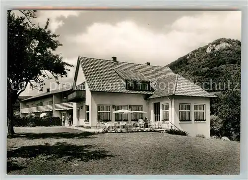 AK / Ansichtskarte Bad_Ditzenbach Cafe Restaurant Sanatorium Jung Bad_Ditzenbach