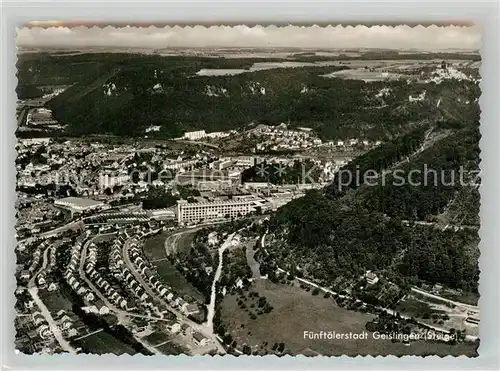 AK / Ansichtskarte Geislingen_Steige Fliegeraufnahme Geislingen_Steige