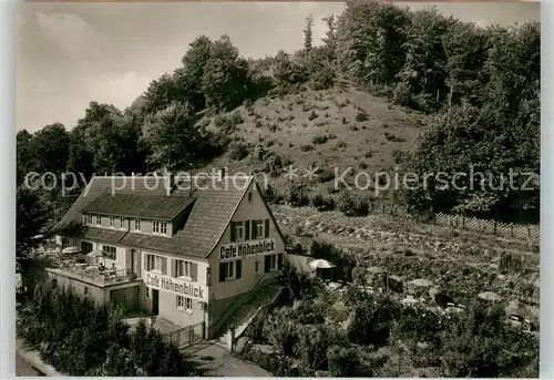 AK / Ansichtskarte Muehlhausen_Taele Hotel Restaurant Cafe Hoehenblick Muehlhausen_Taele