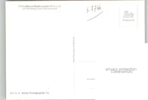 AK / Ansichtskarte Niederwasser Panorama Niederwasser