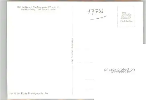 AK / Ansichtskarte Niederwasser Panorama Niederwasser