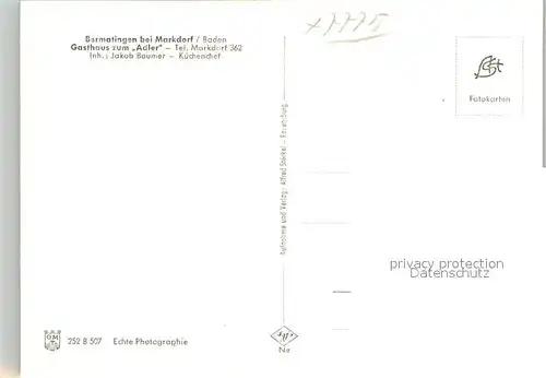 AK / Ansichtskarte Bermatingen Gasthaus zum Adler Bermatingen