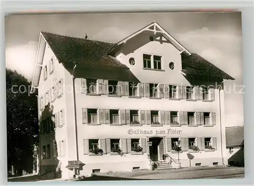 AK / Ansichtskarte Wittenhofen Gasthaus zum Adler Wittenhofen