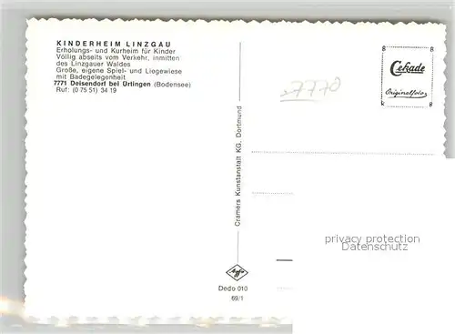 AK / Ansichtskarte Deisendorf Kinderheim Linzgau Deisendorf