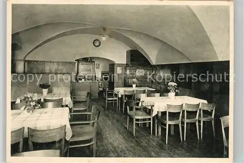 AK / Ansichtskarte ueberlingen_Bodensee Gasthof zum Anker Speisesaal ueberlingen Bodensee