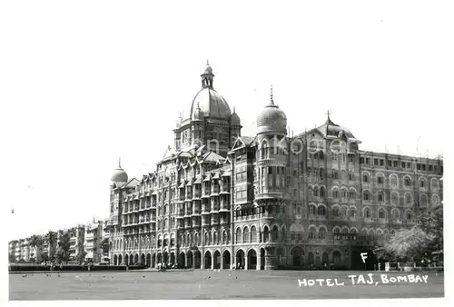 AK / Ansichtskarte Bombay_Mumbai Hotel Taj Bombay Mumbai