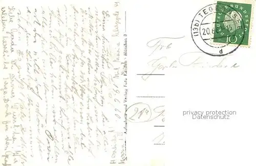 AK / Ansichtskarte Rottach Egern Gaestehaus Villa Diana Rottach Egern