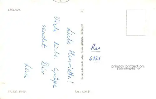 AK / Ansichtskarte Szolnok  Szolnok