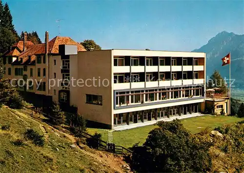 AK / Ansichtskarte Oberschan Hotel Kurhaus Alvier  Oberschan