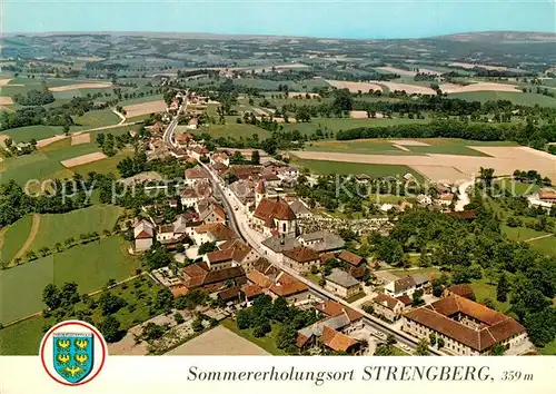 AK / Ansichtskarte Strengberg Fliegeraufnahme Strengberg