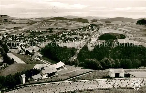 AK / Ansichtskarte Usseln Fliegeraufnahme Usseln