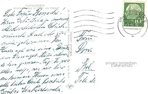 AK / Ansichtskarte Fleckl Unterkunftshaus F.G.V. Fleckl