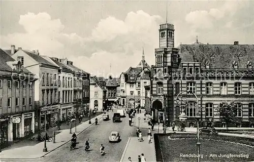 AK / Ansichtskarte Rendsburg Am Jungfernstieg  Rendsburg