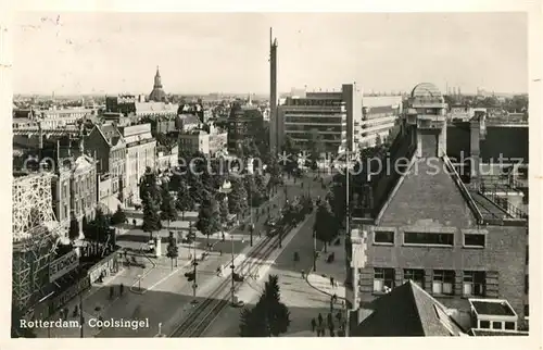 AK / Ansichtskarte Rotterdam Coolsingel Rotterdam