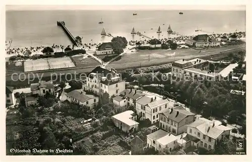 AK / Ansichtskarte Dahme_Ostseebad Fliegeraufnahme Dahme_Ostseebad