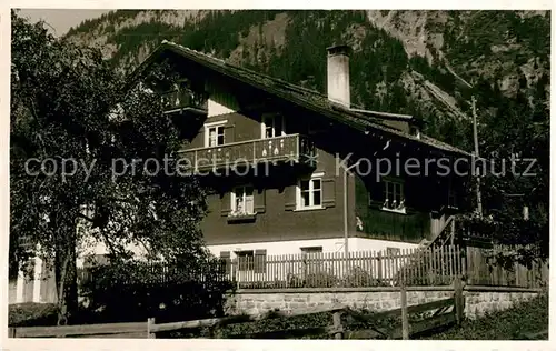 AK / Ansichtskarte Wald_Arlberg Pension Saladina Wald Arlberg