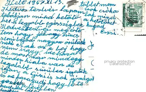 AK / Ansichtskarte Budapest Vermezo Reszlet Budapest