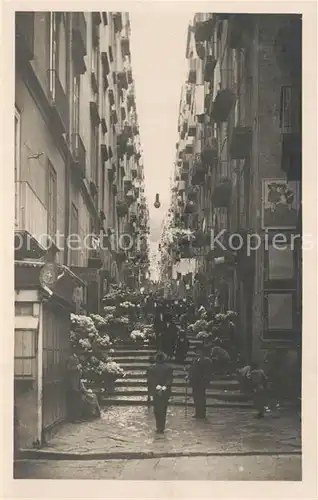 AK / Ansichtskarte Napoli_Neapel Gradoni di Chiaia Napoli Neapel