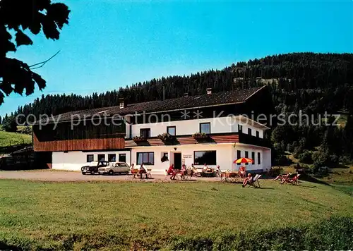 AK / Ansichtskarte Going_Wilden_Kaiser_Tirol Jausenstation Hollenauer Kreuz Going_Wilden_Kaiser_Tirol