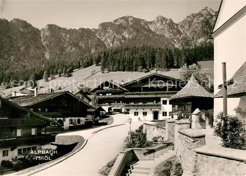 AK / Ansichtskarte Alpbach  Alpbach