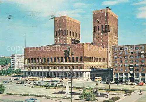 AK / Ansichtskarte Oslo_Norwegen Radhuset  Oslo Norwegen