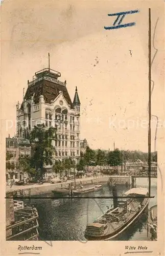 AK / Ansichtskarte Rotterdam Witte Huis Rotterdam