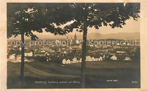 AK / Ansichtskarte Klatovy Celkovy pohled od Hurky Klatovy