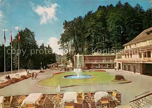 AK / Ansichtskarte Buergenstock Buergenstock Hotels Schweiz Piazza Buergenstock