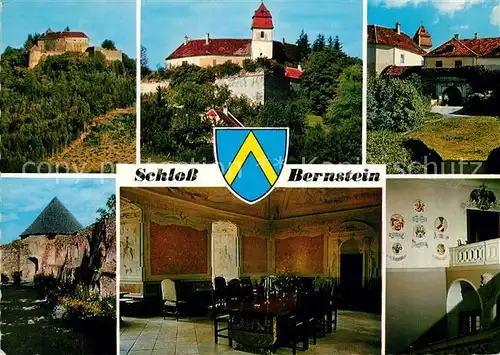 AK / Ansichtskarte Bernstein_Burgenland Schloss Bernstein_Burgenland