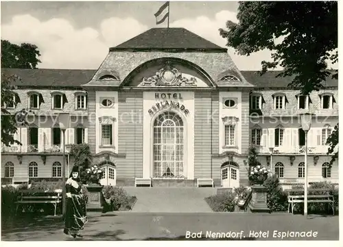 AK / Ansichtskarte Bad_Nenndorf Hotel Esplanade Bad_Nenndorf