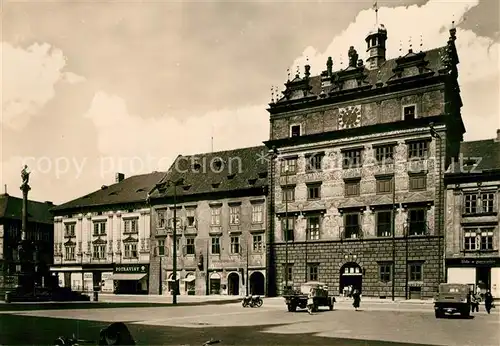 AK / Ansichtskarte Plzen_Pilsen Mestska Radnice Plzen Pilsen