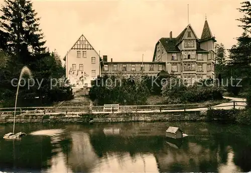 AK / Ansichtskarte Schierke_Harz FDGB Heim Hermann Gieseler Schierke Harz