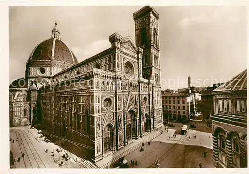 AK / Ansichtskarte Firenze_Toscana Piazza del Duomo Firenze Toscana