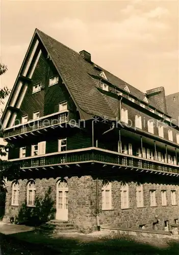 AK / Ansichtskarte Hartenstein_Zwickau FDGB Erholungsheim Aktionseinheit Hartenstein_Zwickau