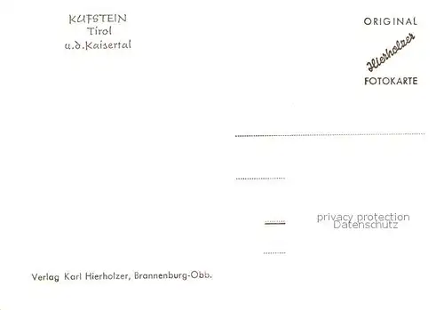 AK / Ansichtskarte Kufstein_Tirol Hinterbaerenbad mit Totenkirchl Hinterkaiserkopf Ellmauer Halt Antoniuskapelle Kufstein mit Festung Kufstein_Tirol