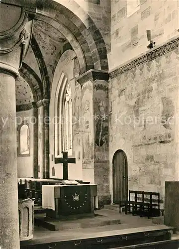 AK / Ansichtskarte Faurndau Kirche Wandmalereien im Altarraum und Chor Faurndau