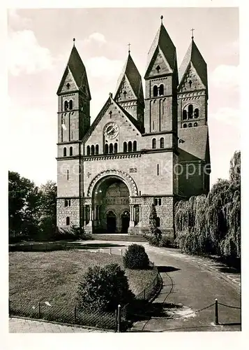 AK / Ansichtskarte Bad_Homburg Erloeserkirche Bad_Homburg