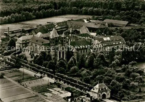 AK / Ansichtskarte Knechtsteden Fliegeraufnahme Missionskosten Knechtsteden