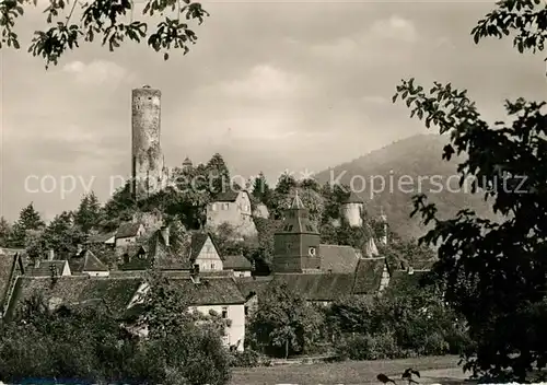 AK / Ansichtskarte Eppstein_Taunus Blick zur Burg Eppstein_Taunus