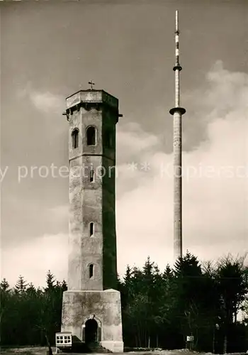 AK / Ansichtskarte Donnersberg Ludwigs und Fernsehturm Donnersberg