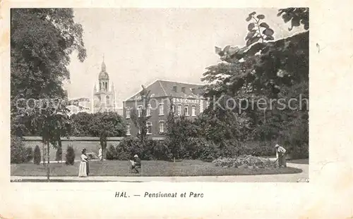 AK / Ansichtskarte Hal Pensionnat et Parc Hal