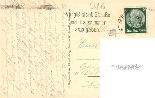 AK / Ansichtskarte Meissen_Elbe_Sachsen Albrechtsburg und Dom Meissen_Elbe_Sachsen