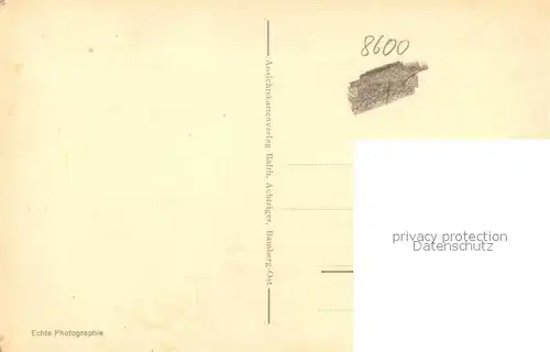 AK / Ansichtskarte Bamberg Domgaesschen Bamberg