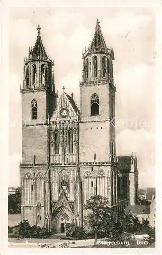 AK / Ansichtskarte Magdeburg Dom Magdeburg