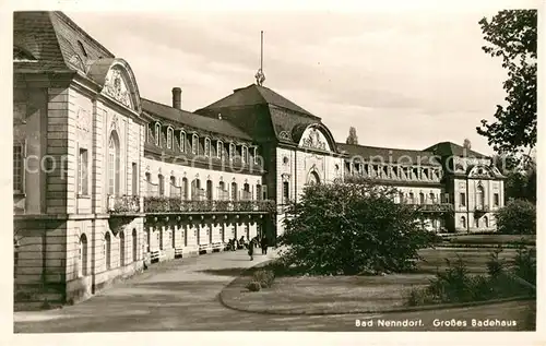 AK / Ansichtskarte Bad_Nenndorf Grosses Badehaus Bad_Nenndorf