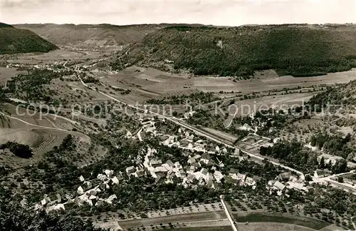 AK / Ansichtskarte Gosbach Fliegeraufnahme Muehlhausen Gosbach