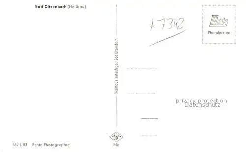 AK / Ansichtskarte Bad_Ditzenbach Fliegeraufnahme Bad_Ditzenbach